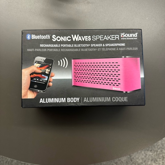 iSound Sonic Waves Bluetooth speaker microphone, new never been opened - Picture 1 of 2
